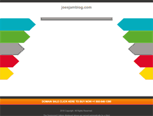 Tablet Screenshot of blog.joesjamblog.com